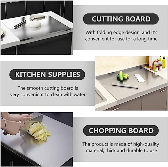 KENOR Hygienix™ Steel Chopping Board